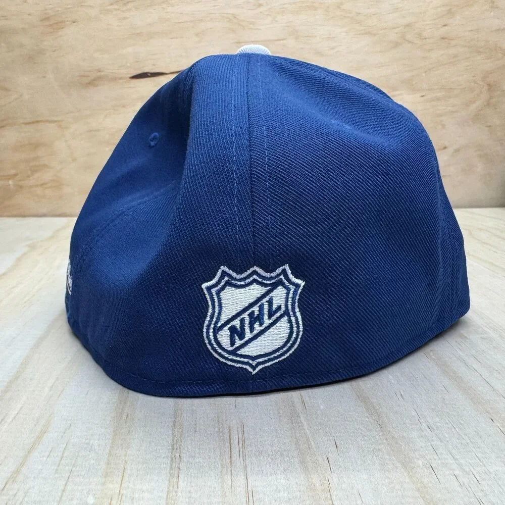 NEW Tampa Bay Lightning Mitchell Ness 2 Tone Liberty Fitted Cap Hat sz 7 5/8